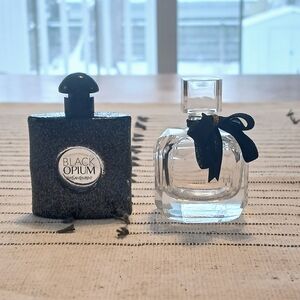 Yves Saint Laurent Bottles Black Opium & Mon Paris Bottles Jars Only